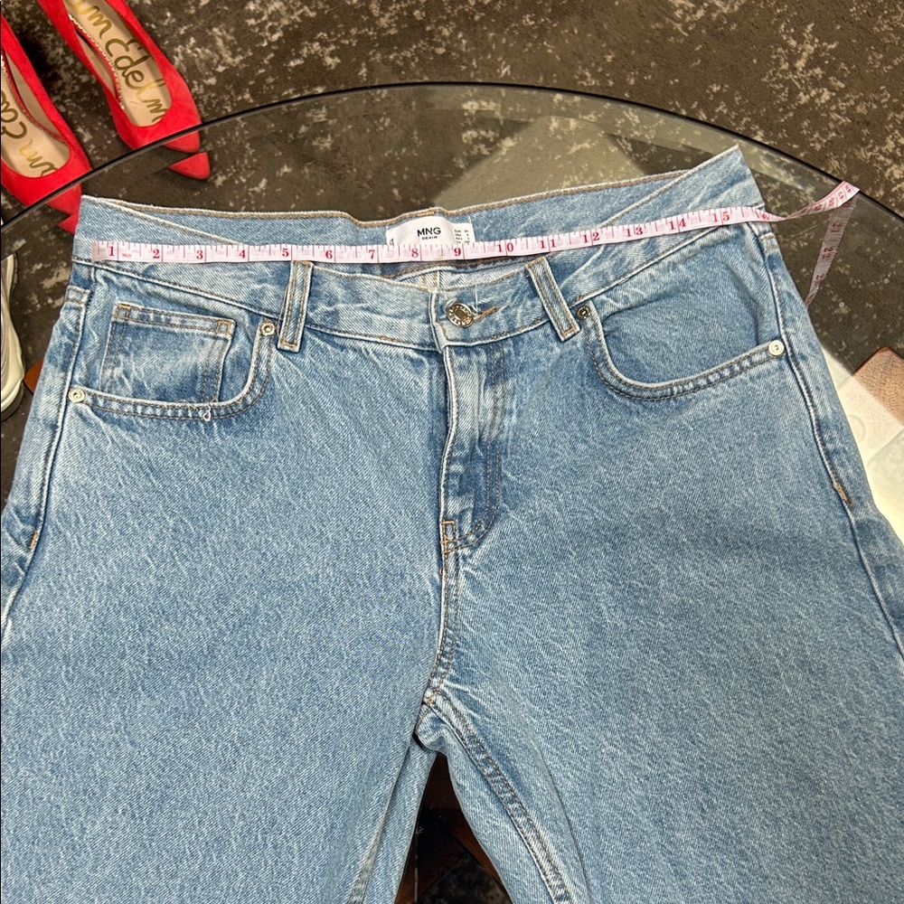 MNG DENIM Blue Women's Jeans